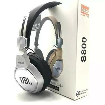 Fone De Ouvido Jbl S800 Headphone Super Bass Bluetooth Headset Fm Mp3