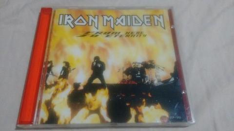 Cd From Here To Eternity Japonês Iron Maiden usado