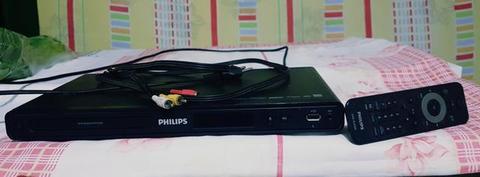 DVD PLAYER COM ENTRADA PARA PEN DRIVE (Philips) Em ÓTIMO ESTADO