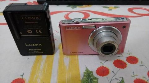 Câmera digital Panasonic 10 mpx Rosa
