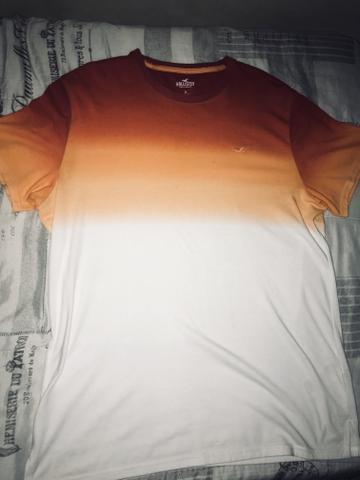 Hollister original usada 2 vezes camiseta dos EUA