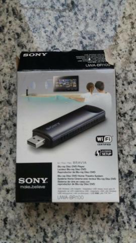 Adaptador USB Wi-Fi Sony UWA-BR100 sem fios novo na caixa !!