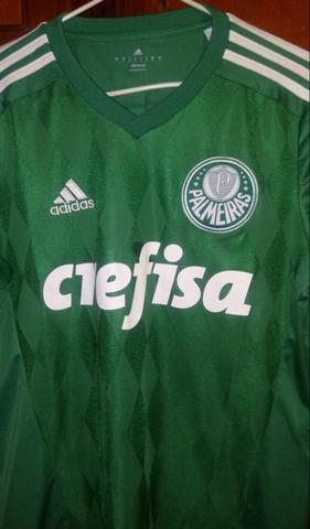 Camiseta Palmeiras (Campeão Copa do Brasil 2015) Oficial Tam P serve M