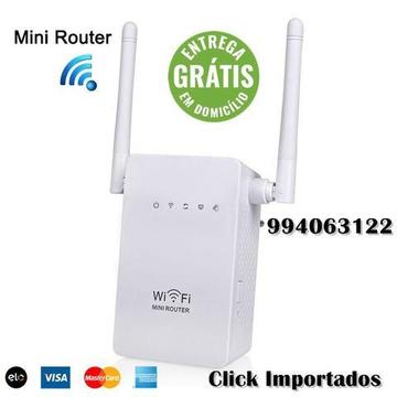 Repetidor Wifi Wireless Mini Router 300mbs Roteador Sem Fio (Melhor custo benefício)