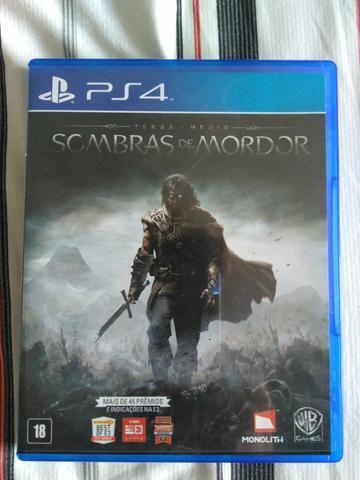 Sombras de mordor - Jogo PS4