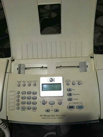 Impressora HP fax e copia