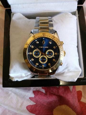 Relógio Constantim Daytona Mixed Blue ZW30278P Diamantes