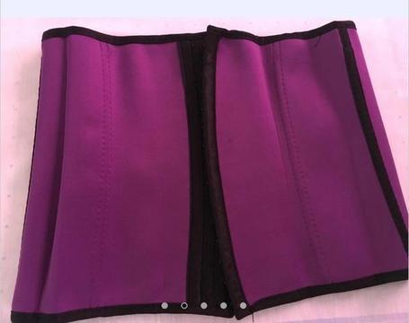 Cinta modeladora redutora de cintura unissex neoprene novo