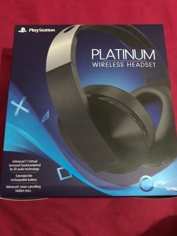 Fone de Ouvido Headset Platinum PS4 Wireless 7.1 PS4/PC Sony