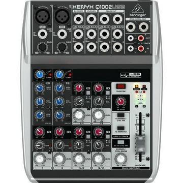 Mesa Behringer Q1002 Usb Mixer E Interface De Audio