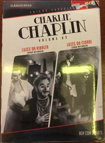 Box Dvd - Charlie Chaplin - Luzes Da Ribalta E Luzes Da Cidade