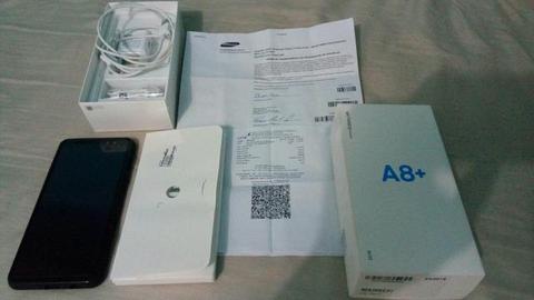 Samsung A8 Plus - 1 mês de uso/ nota fiscal