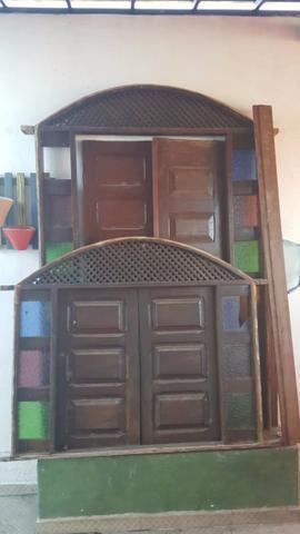 Porta e janela de massaranduba