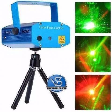 Projetor Holográfico Canhão Laser Com Efeitos Stro