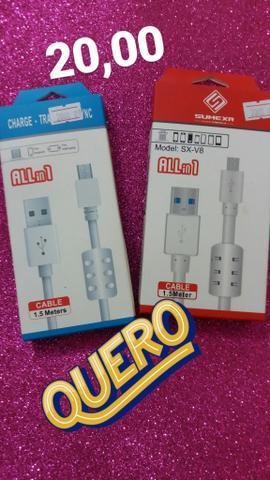 Cabo usb iPhone 20,00