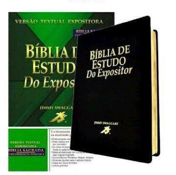 Bíblia De Estudo Do Expositor Original Na Cor Preta