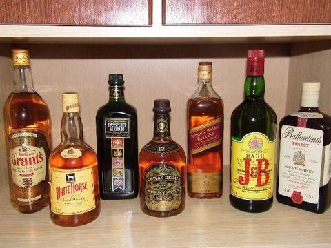 Made in Scotland Barbada lote com os 7 mais famosos whiskys do mundo em Poa-rs
