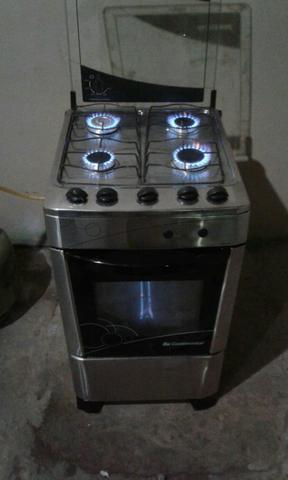 Fogão inox Funcionando, ENTREGO!