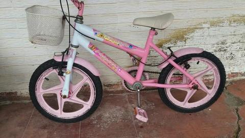 Bicicleta infantil rosa