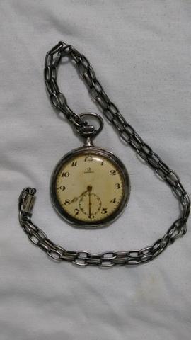 Relógio Omega De Bolso Grande Prix Paris 1900