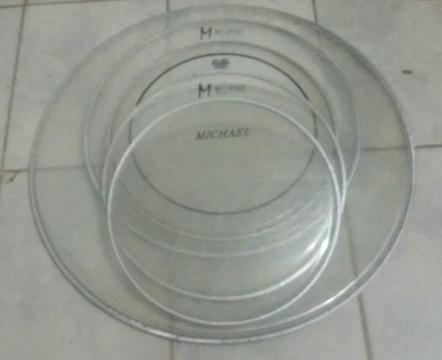 Jogo de Peles de Bateria