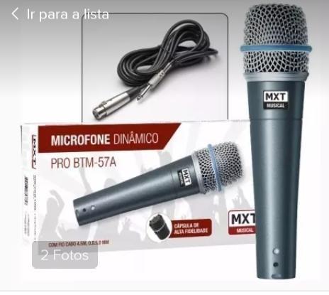 Microfone pro bta57