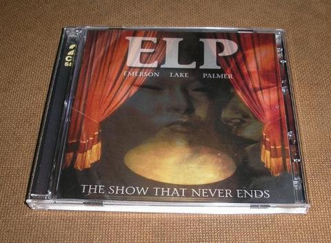 ELP - CD duplo The Show That Never Ends - Importado