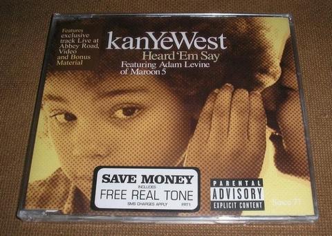 Kanye West - CD Single Heard ´Em Say - Importado e Lacrado