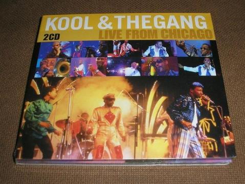 Kool & The Gang - CD Duplo Live From Chicago - Importado e Lacrado