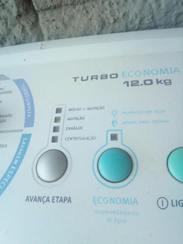 Lava roupa 12kg eletrolux turbo economica
