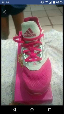 Tenis Original adidas troco por roupa de bb