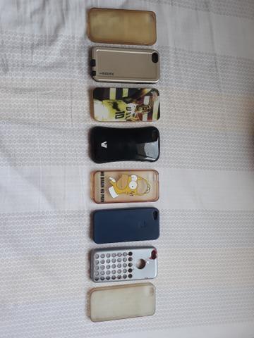 08 Capas de Iphone em perfeito estado de conservação