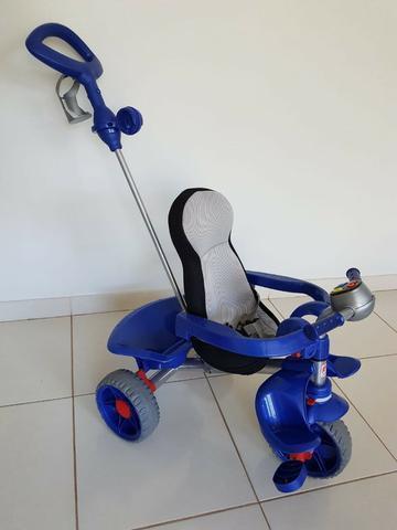 Triciclo Bandeirante Smart Comfort Azul
