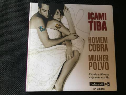 Livro Homem Cobra Mulher Polvo - Içami Tiba