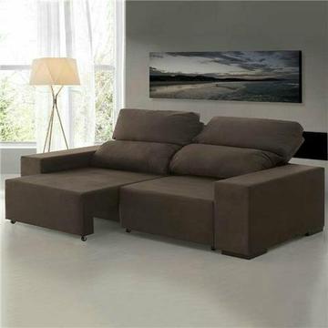 Sofa novo retrátil e reclinavel na Promoção