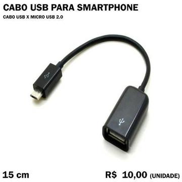 Adaptador USB (Pen Drive) para Smartphone (Cabo)