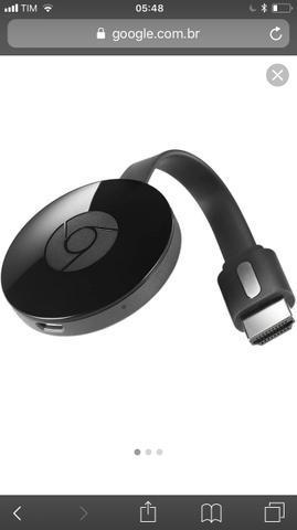 Vendo chromecast completo semi novo