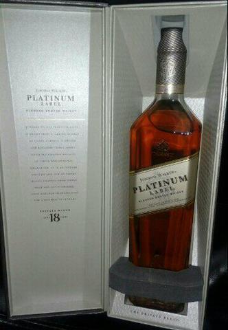Whisky Platinum Label 18 Anos (j.walker) Lacrado Importado