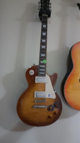 Epiphone les paul standard top plus honey burst