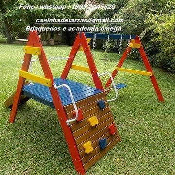 Playground de madeira projetoMini Centro de Atividade