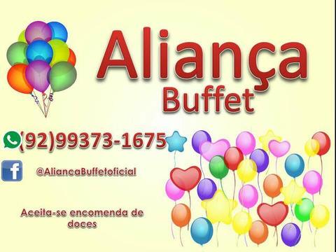 Aliança Buffet infantil 380 reais