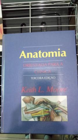 Vendo livro anatomia orientada para clinica (moore)