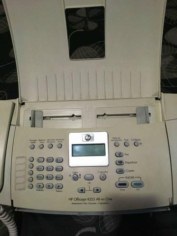 Impressora HP copia função de fax