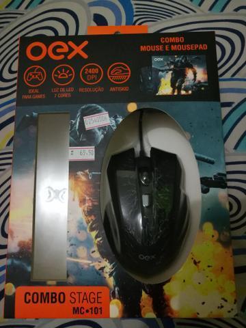 Vendo Mouse Gamer OEX Zerado!