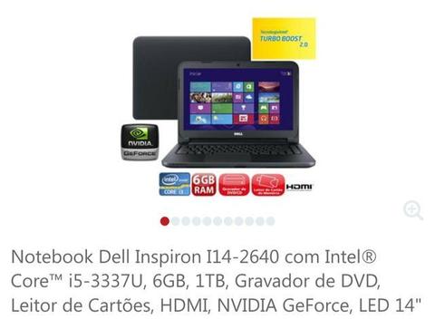 Notebook Dell Inspiron 14 2640