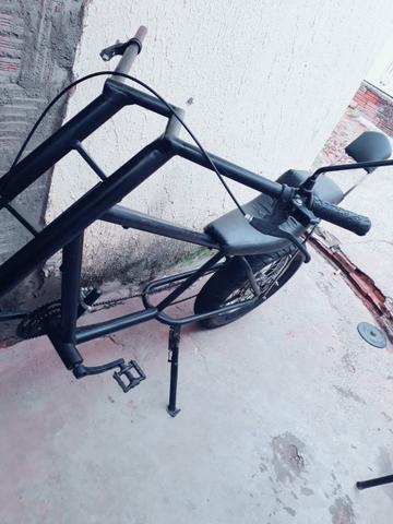 Bicicleta chopper harley