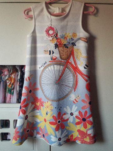 Vestido Mon Sucre tam 10 anos Novo