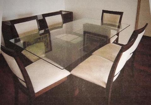 Mesa Jantar c/ 6 cadeiras e Buffet