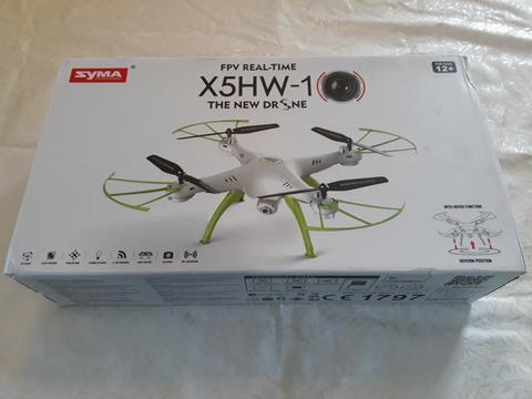 Drone syma x5hw completo novo