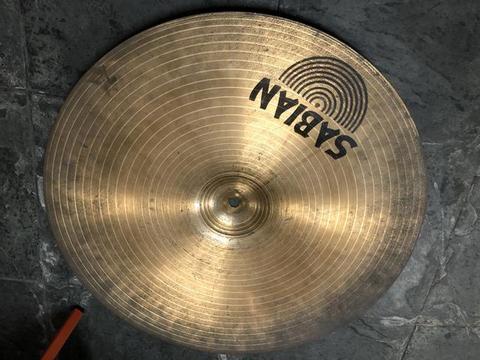 Sabian B8 Ride 20 prato de bateria, condução usado